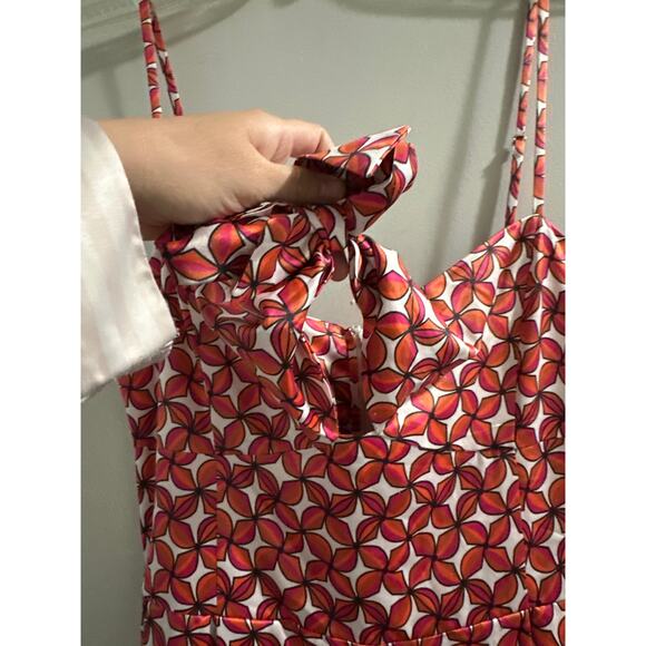 🔴Haney Printed Bea Jumpsuit Size 4 - Picture 4 of 16